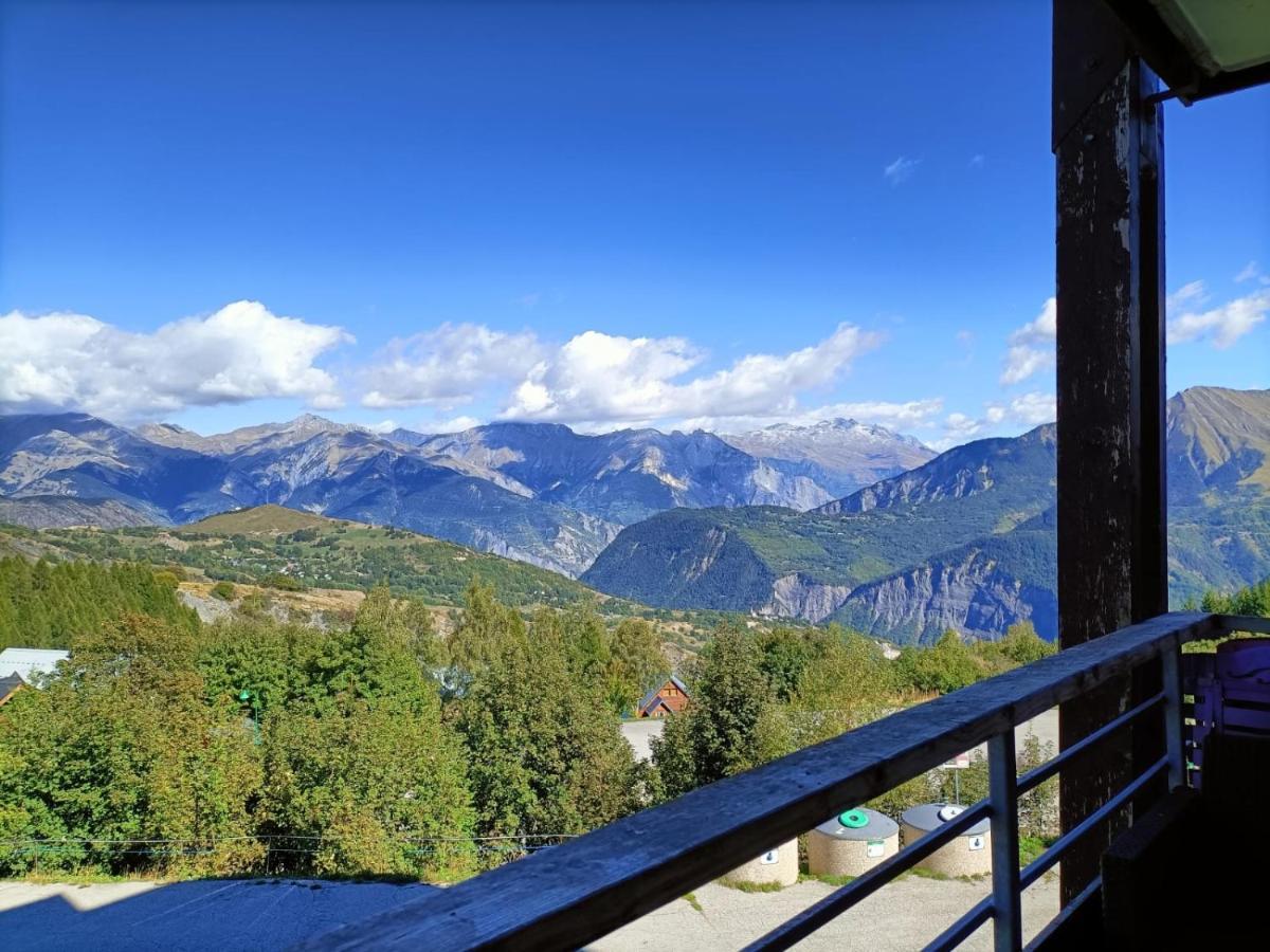 Apt 2 Chambres Calme Vue vallée 500m des pistes Le Corbier Extérieur photo